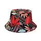 Quick Shipping High Quality Unisex Fashion Reversible Double Sided 100% Cotton Blank Sun Hats Bucket Hat For Women
