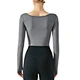 Women's Naked Fit and Slimming Sports Top