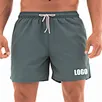high quality sexy men's short sports casual solid color shorts swimming beach surfing gym shorts for men