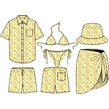 Sexy Couples Matching Swimwear Set Couple Designer
