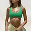 Ladies Skin Friendly Sport Pour Fixed Shoulder Straps Backless Fitness & Yoga Wear Bra Top Activewear