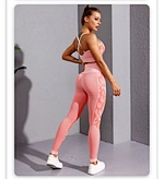 lift hip High Waist Gym yoga set