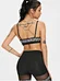 Sexy Woman Sports Bra with Mesh