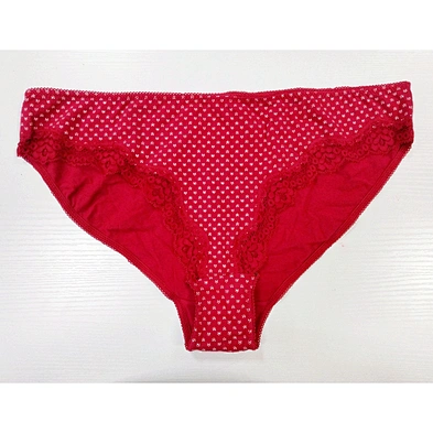 Custom Women's Sexy Lace Briefs Underwear Cotton Hipster Mid-Rise Cute Panties OEM Styles