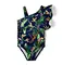 butterfly print bathing suit