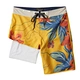 Custom Parent-Child Beach Wear Father Son Quick Dry Men's Swim Short Trunks Beach Boardshorts Parent Child Wear Mesh Shorts
