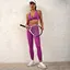 Ladies Low Cup Solid Color Fitness Sportswear