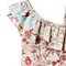butterfly print bathing suit