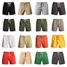 high quality custom logo shorts blank drawstring summer luxury sweat french terry cotton shorts for men