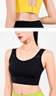 women's high strength shock-proof running fitness bra