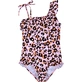 ODM/OEM cute girls crisscross swimwear with bow tie kids bikini manufacturer