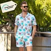 Casual Animal Pattern Open Collar Man Hawaiian Shirt Custom Design Polyester Hawaiian Shirts Wholesale