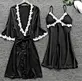 Women Pajamas 5 Pieces Satin Sleepwear Pijama Silk Home Wear Home Clothing