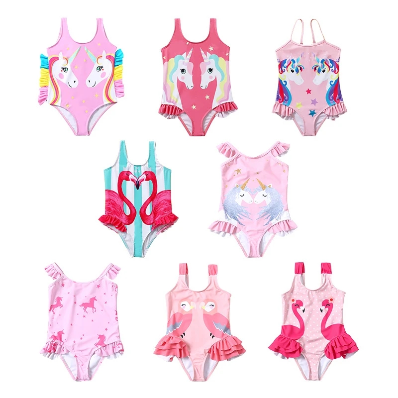 2023 new hot custom floral print bikini set logo designer bathing suit fitness baby kids swimwear children little girl swimsuit