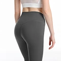 High-waisted Nude Fitness Peach Hip  Tight Yoga Pants For Women
