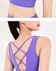 women's high strength shock-proof running fitness bra