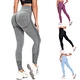 Wholesale Activewear Tiktok Workout Sports High Waist Tights Fitness Yoga Gym Pants Butt Lift Scrunch Seamless Leggings