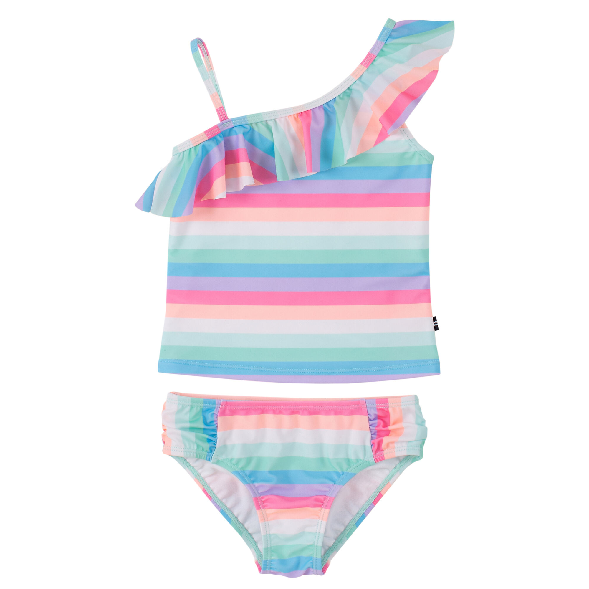 Baby Swimsuits Customization Children Swimwear Kids Girls Bathing Suit Toddler Bikini One Piece Swimsuit Off Shoulders Ruffle