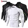 Custom Rash Guard Bjj Rash Guard Surfing Diving Rashguard Compression Shirts Sublimation Printed Wholesale Spandex Men Adults