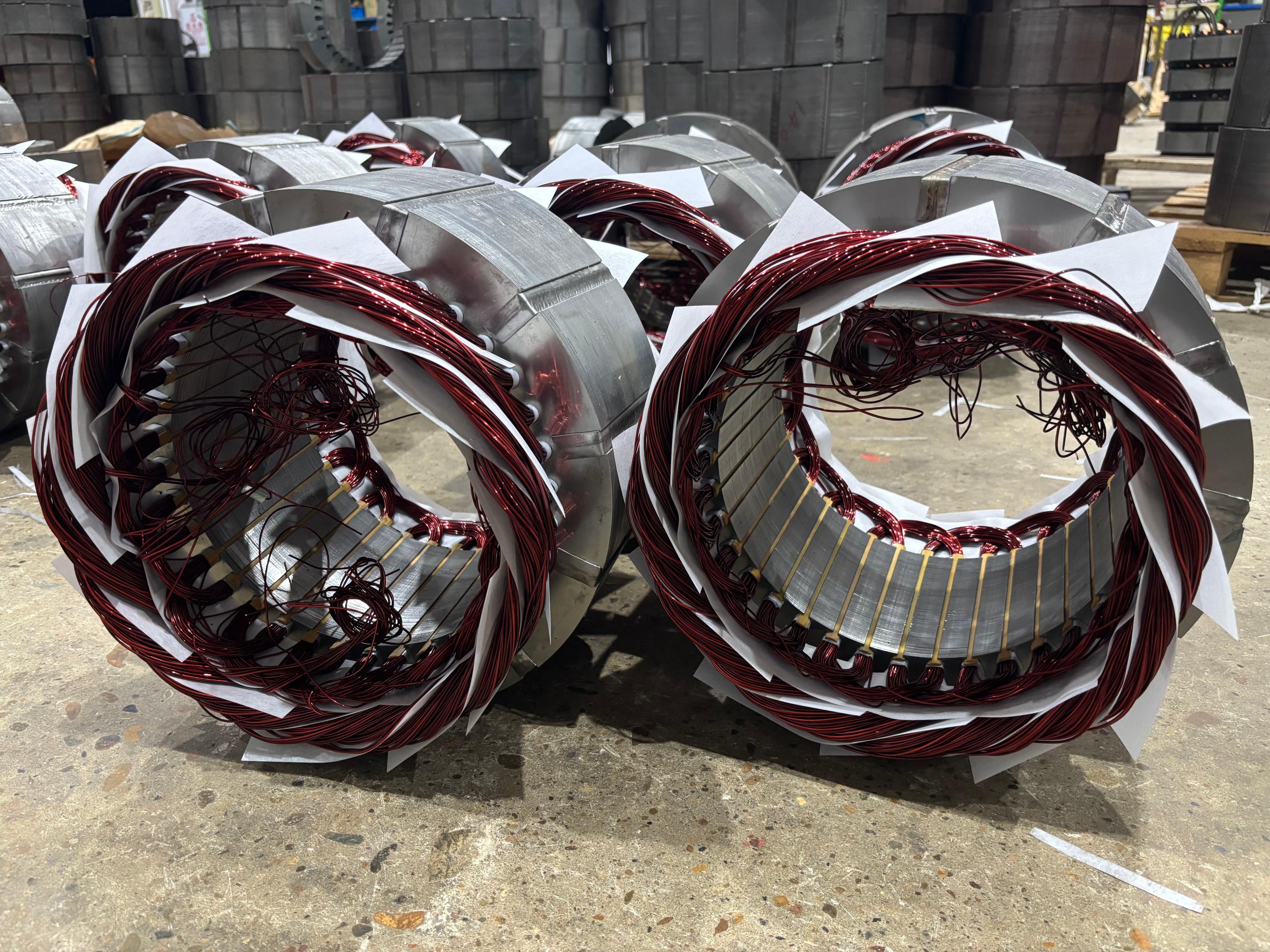 Matériaux de rotor de stator Impact Générateurs sans balais - Landtop