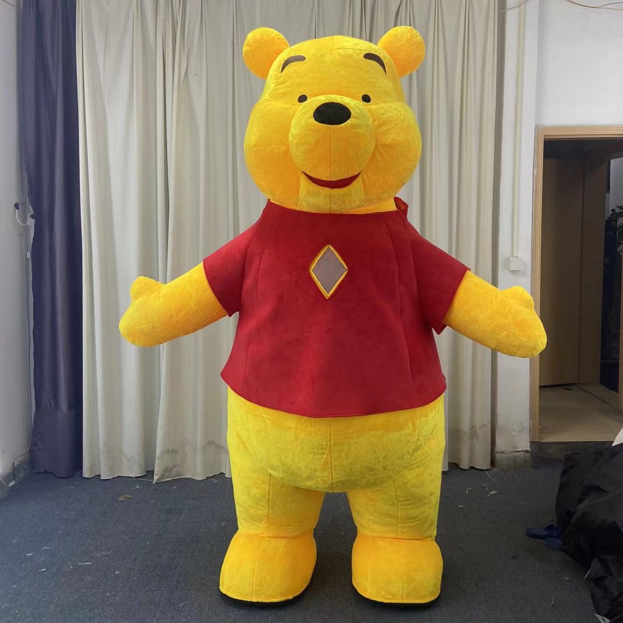 Winnie-the-Pooh inflatable mascot costume