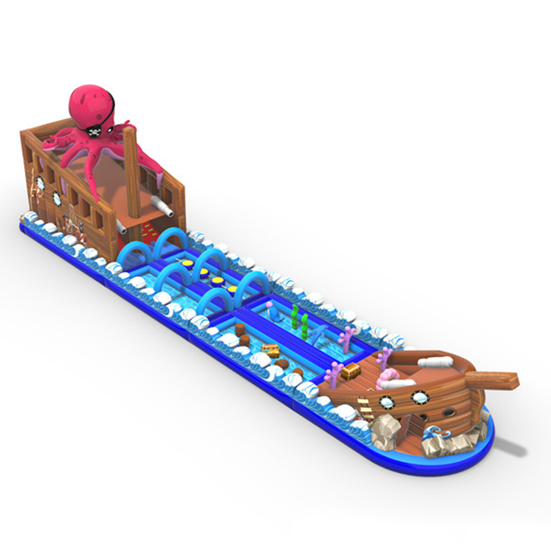 inflatable water slide