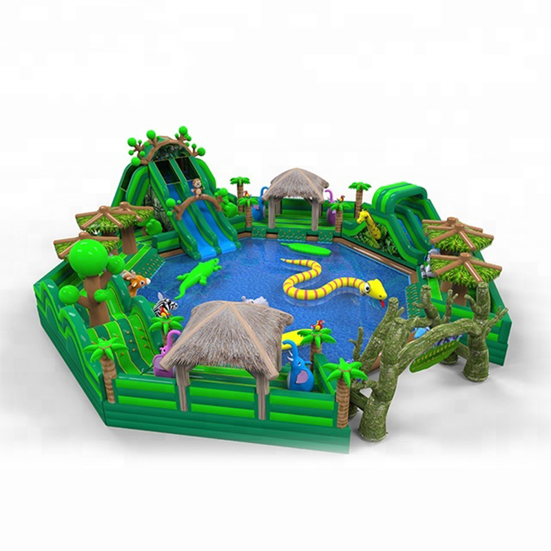 inflatable water park