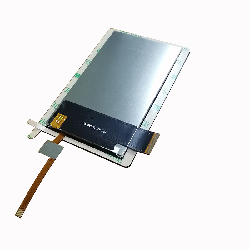 Real back view of ips lcd screen