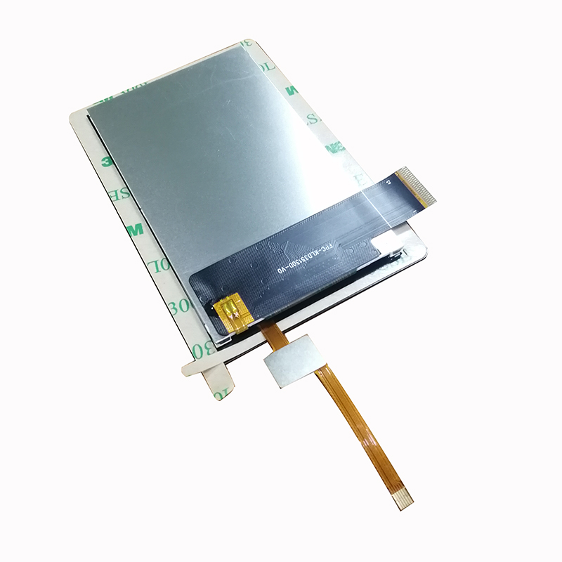 Real back view of ips lcd screen