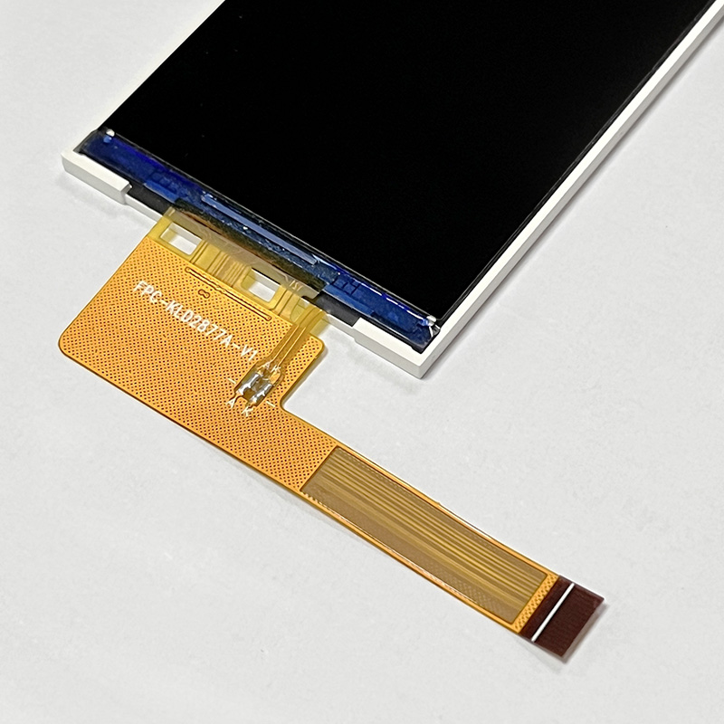 Real shot front view of tft lcd display FPC
