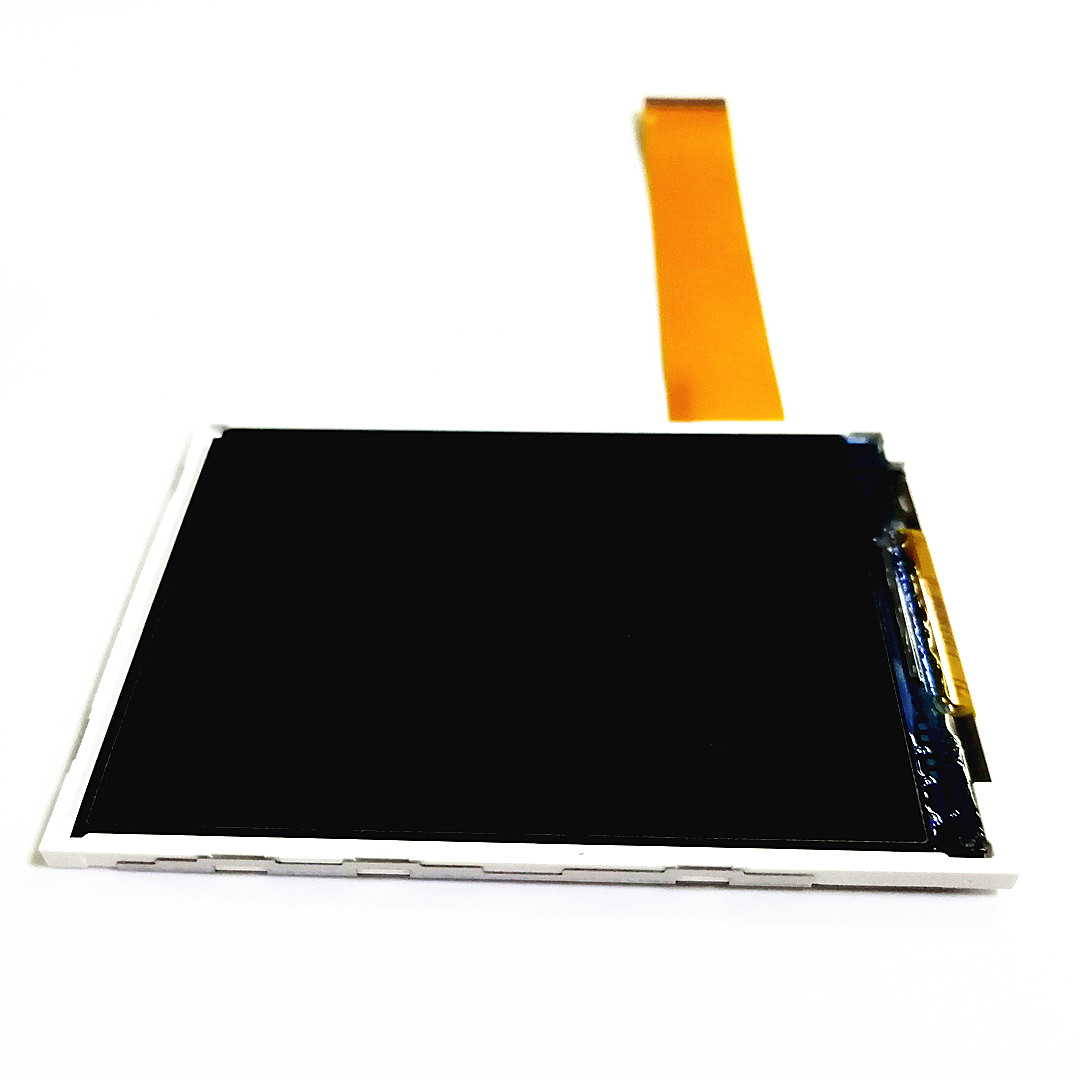 Real shot side view of tft lcd display module