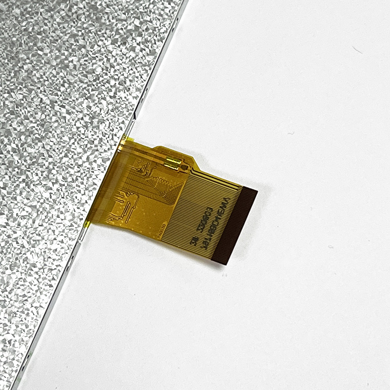 Real shot back view of 7 inch custom lcd module FPC