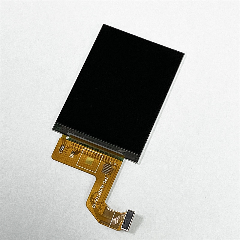 Real shot front view of tft lcd display