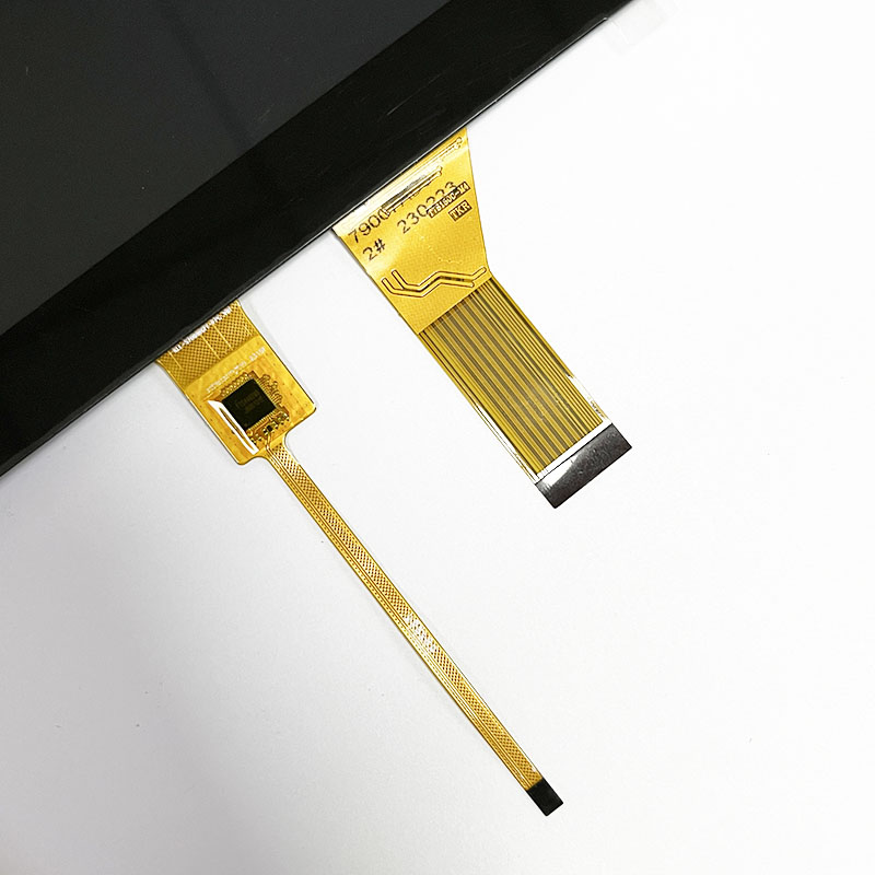 Real Shot front view of tft lcd panel FPC