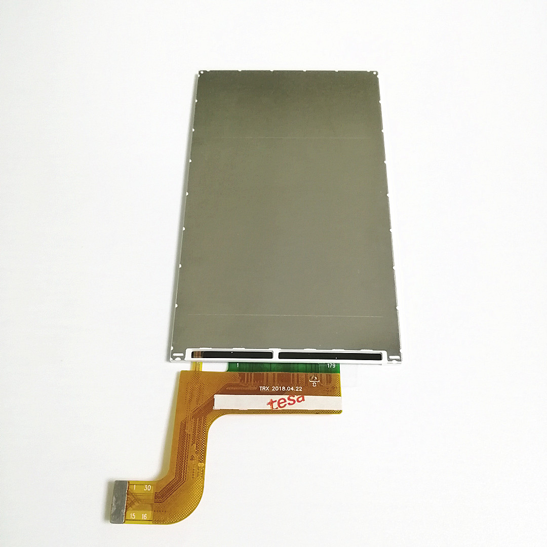 Real shot back view of lcd display