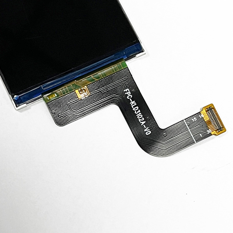 Real shout front view of tft lcd module FPC