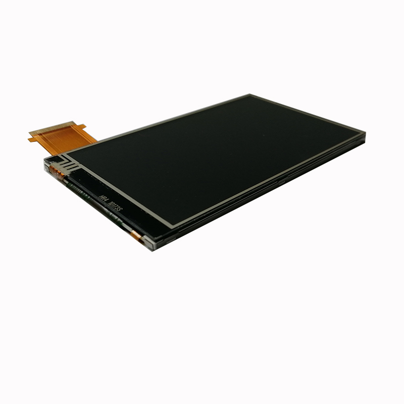 The real shot side view of 3.5 inch IPS LCD