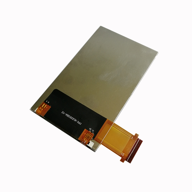 The real shot back view of 3.5 inch IPS LCD