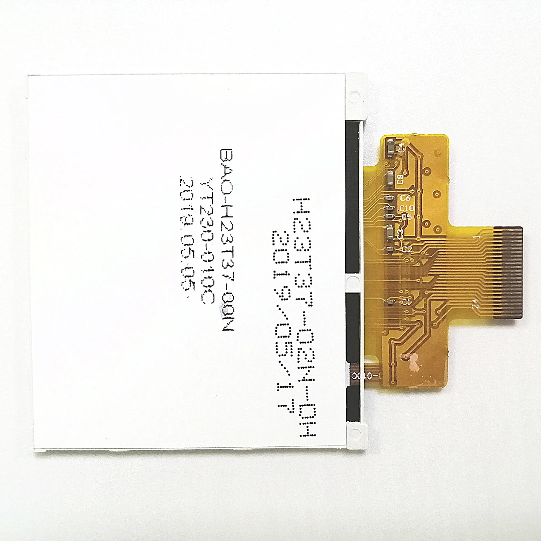 The real shot back view of 320x240 lcd module