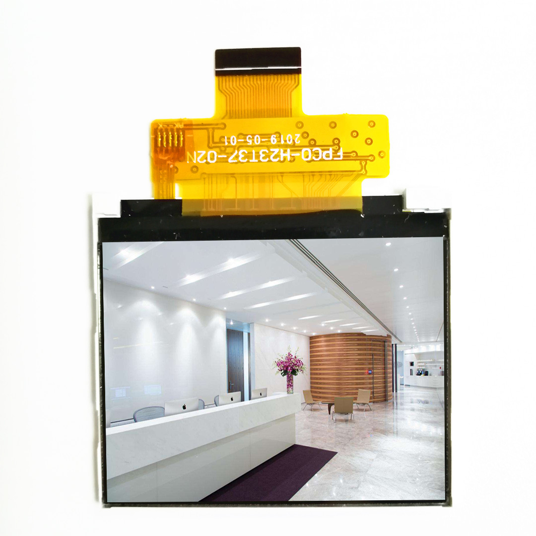 The real shot front view of 320x240 lcd module