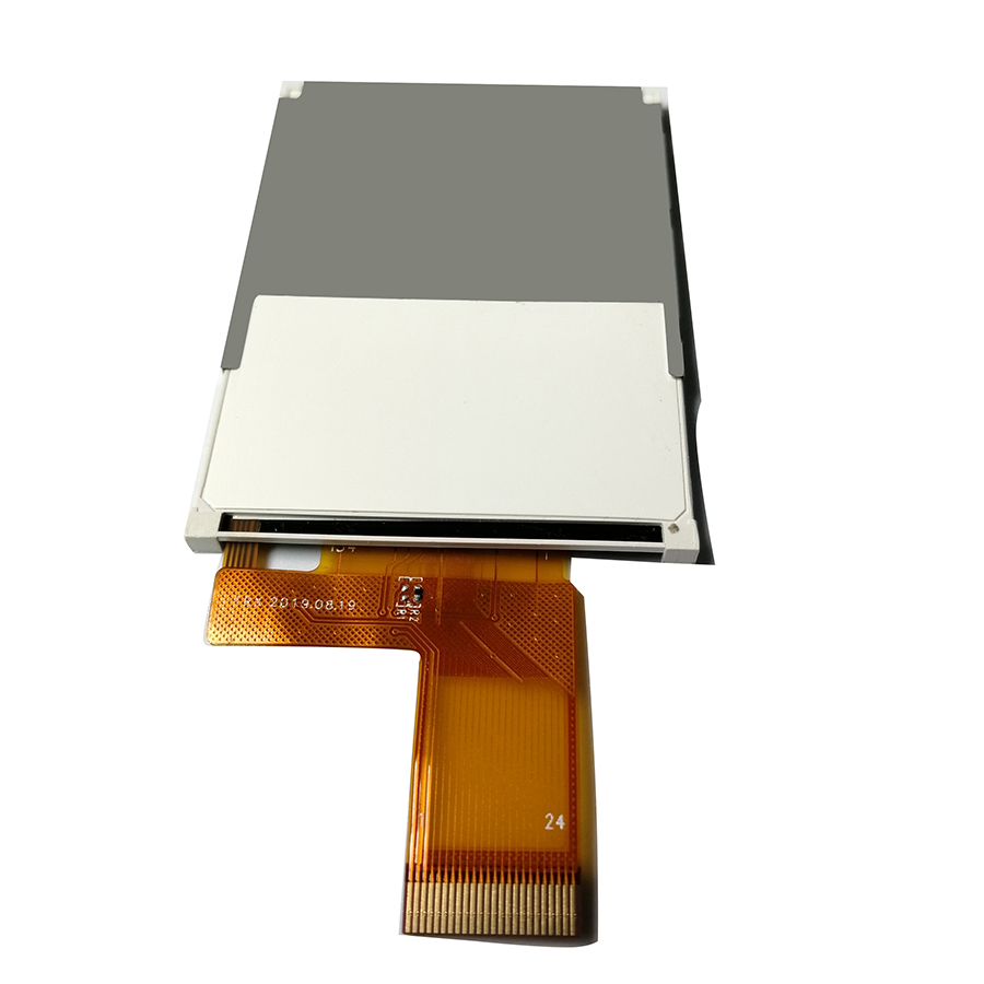Real shot back view of 2.4 inch lcd screen