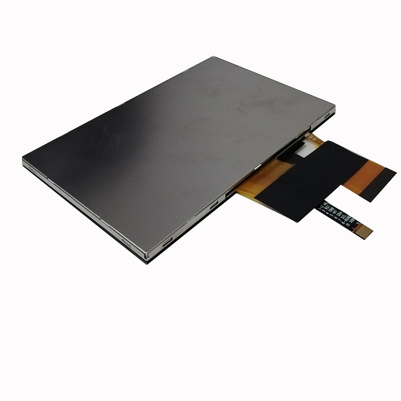 Real shot back view of high brightness lcd