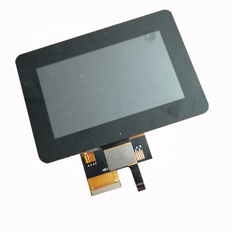 Real shot front view of 480x272 tft
