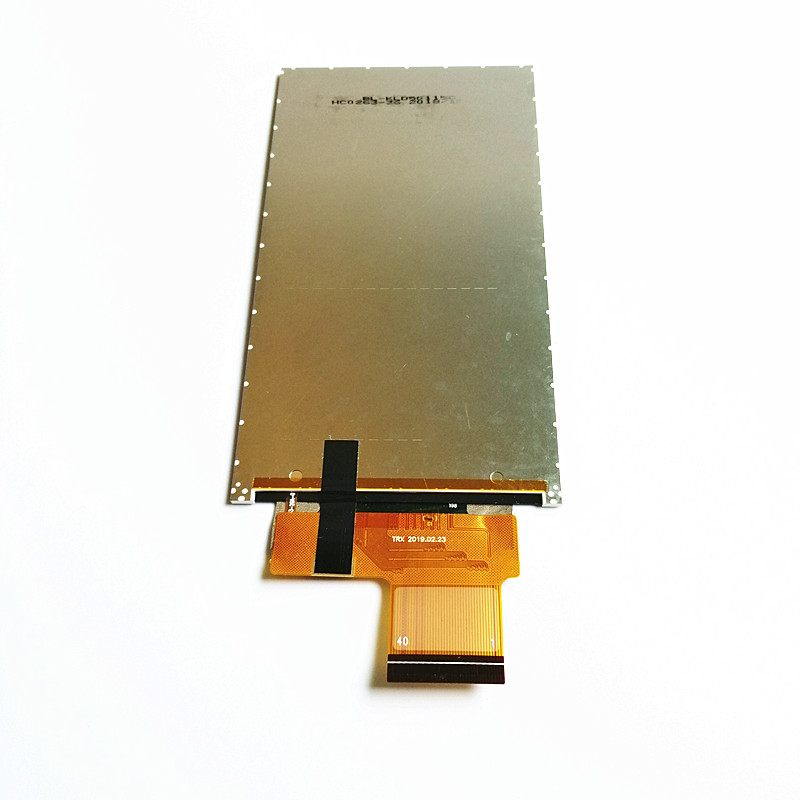 The real shot back view of custom tft lcd panel