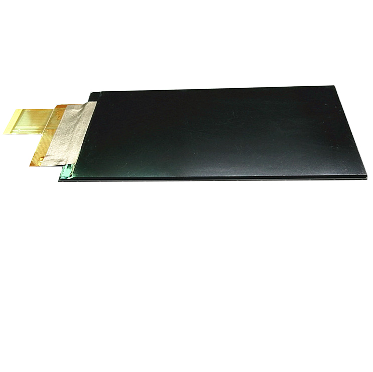 The real shot side view of custom tft lcd panel
