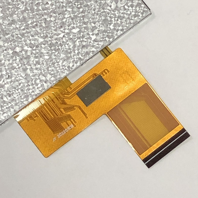 Real shot back view of 4.3 inch lcd display FPC