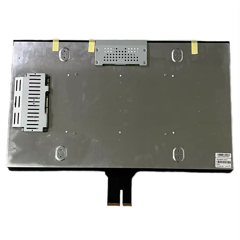 Real shot back view of high brightness lcd display