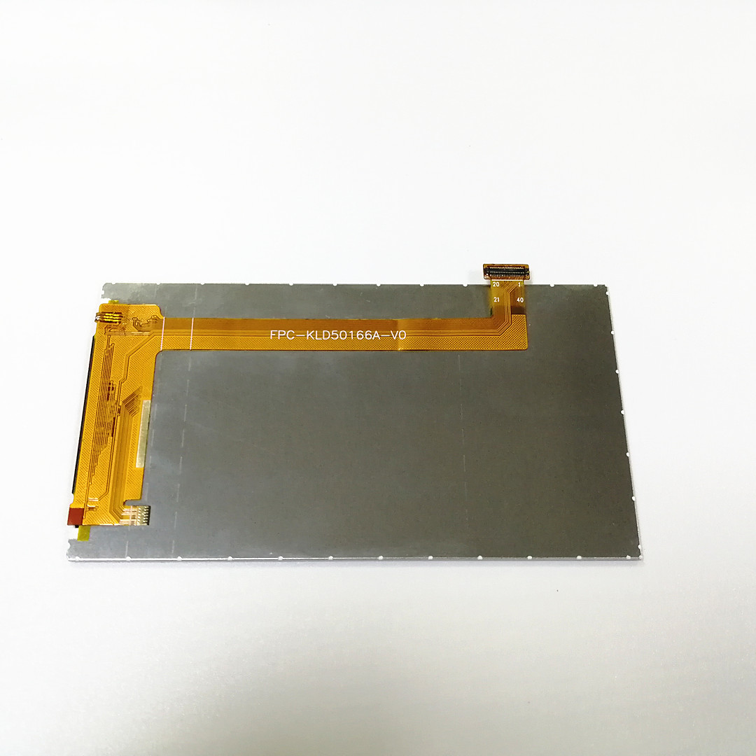 Real shot back view of 5 inch HD lcd
