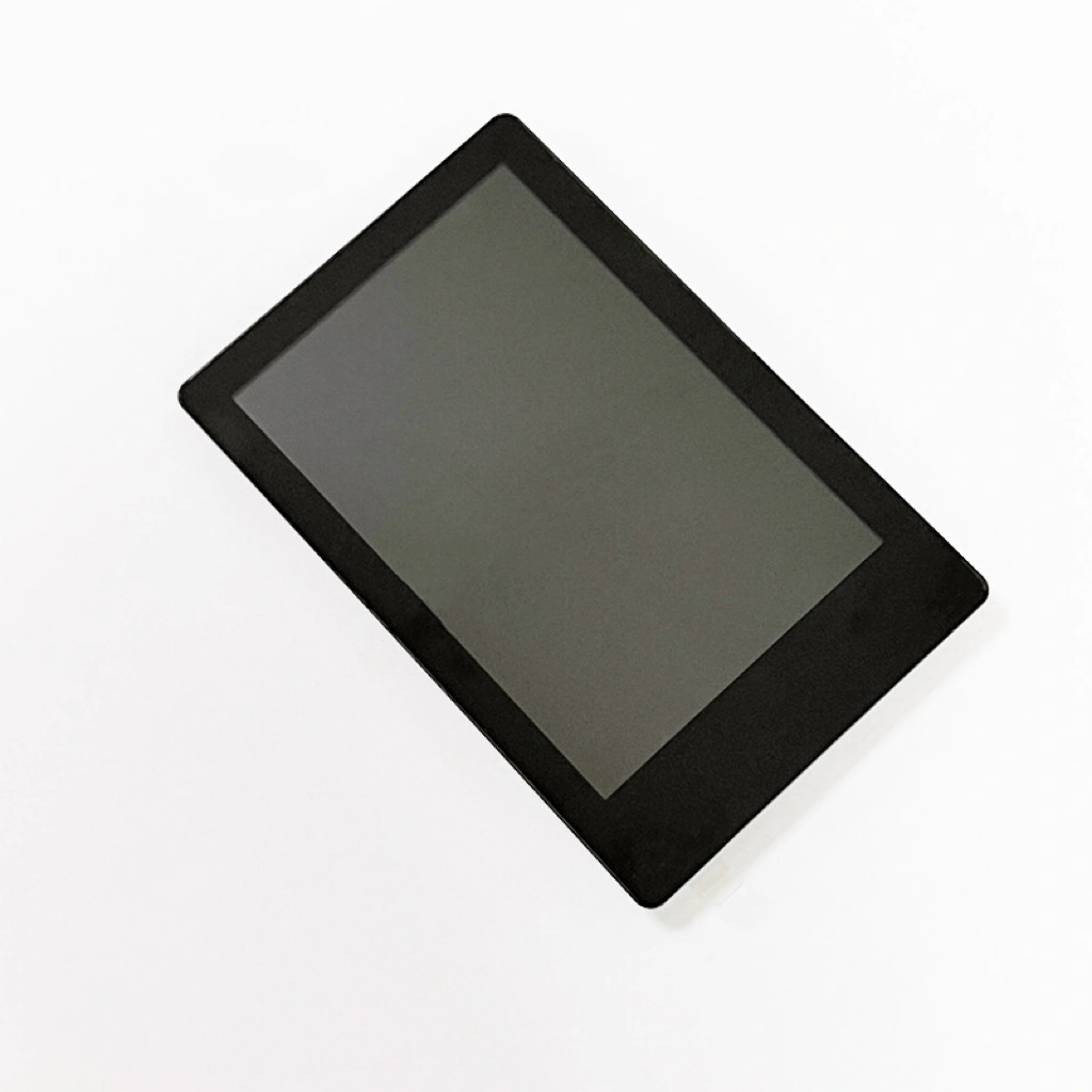 Real shot front view of 3.5 inch IPS LCD