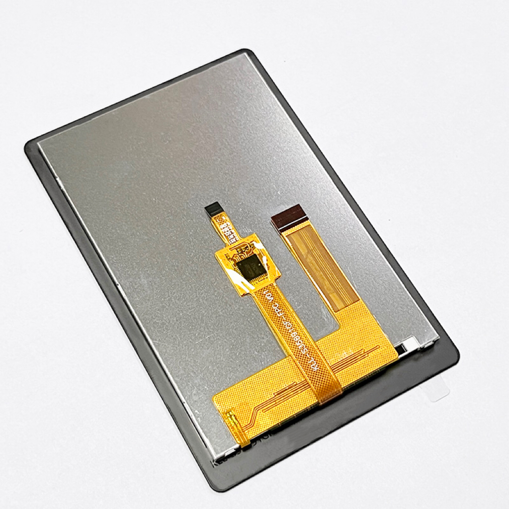 Real shot back view of 3.5 inch IPS LCD